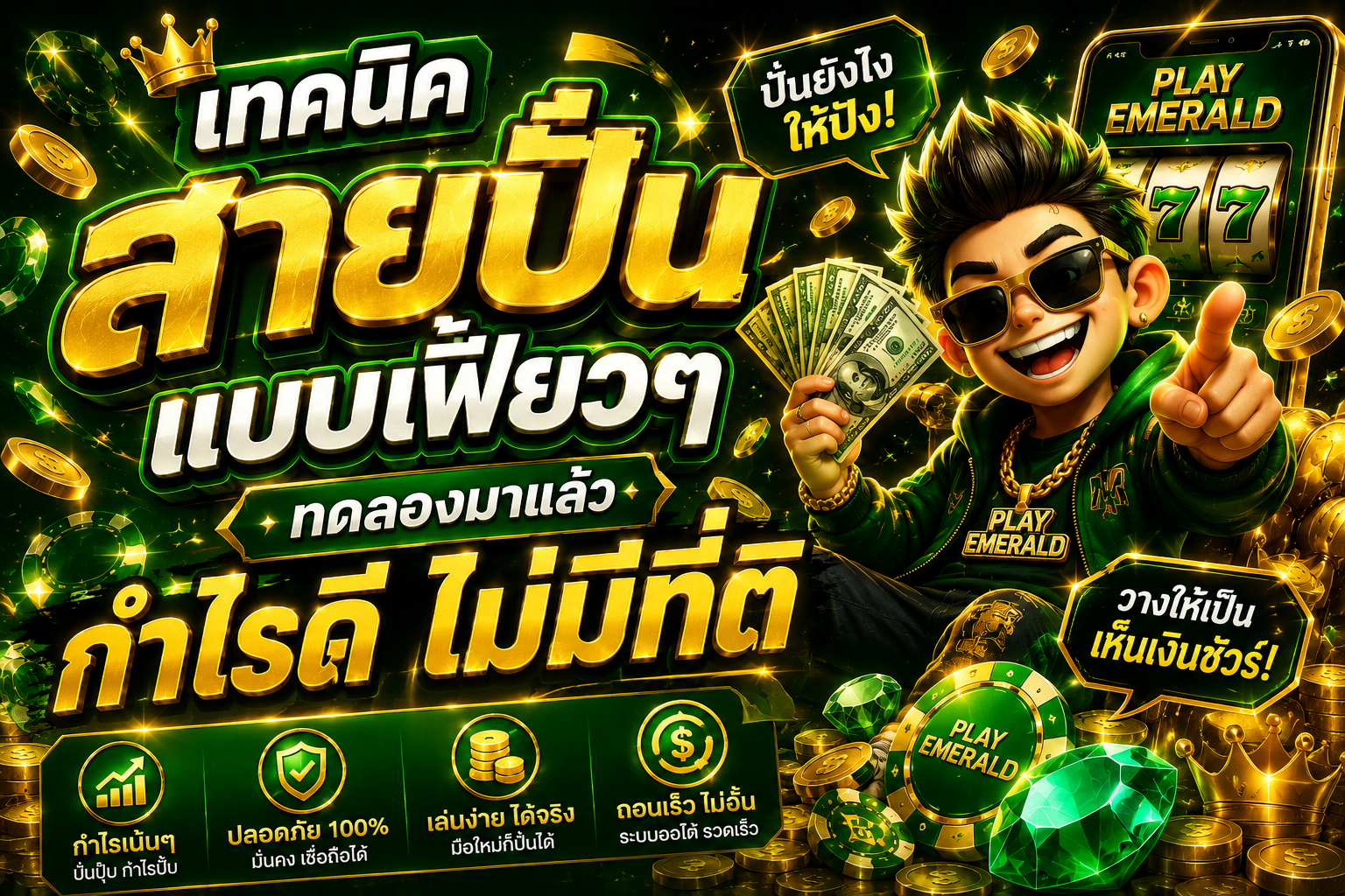 เทคนิคสายปั่นแบบเฟี้ยวๆ ทดลองมาแล้ว กำไรดี ไม่มีที่ติ